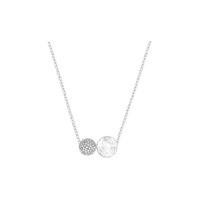 Swarovski Swarovski Crystal Ceramic Necklaces Women's Silver-3