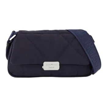 EMPORIO ARMANI Nylon Baguette Bag Shoulder Bag Medium Size Women's Blue