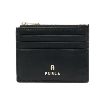 Furla Leather Wallet Unisex Black