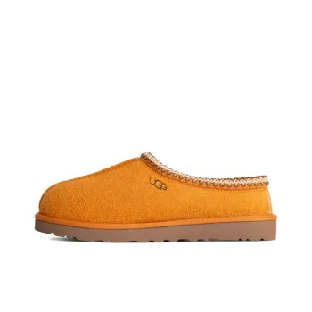 UGG Tasman Shaggy Suede Slipper Dark Apricot