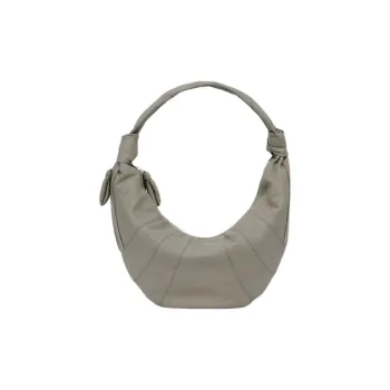 Lemaire Cow Leather Croissant Bag Croissant Bag Goat Horn Bag Handbag Shoulder Bag Women's Light Green