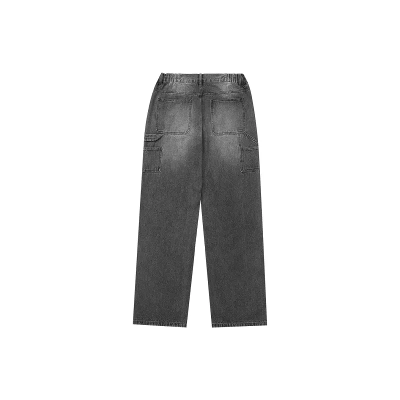 LUJIAMEN Jeans Unisex Dark Gray-1