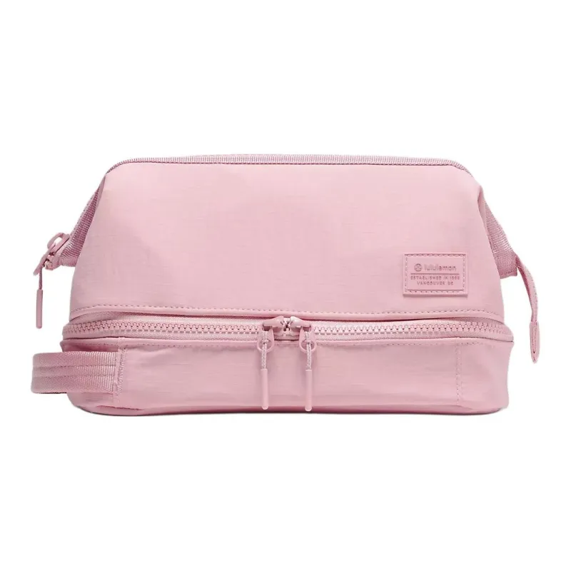 Lululemon Polyester Toiletry Bag Women's Pink-0