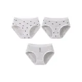 3 Pack (F-Vertical Bowknot+White All over Print+Gray Full Print)