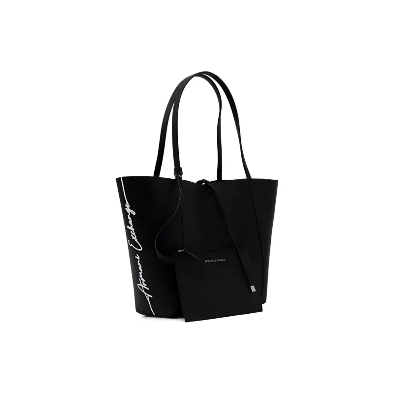 ARMANI EXCHANGE Reversible Logo Tote Bag-1