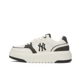 MLB Chunky Liner Anti Slip Wear Resistant Low Top Skateboard Shoes Unisex White Black