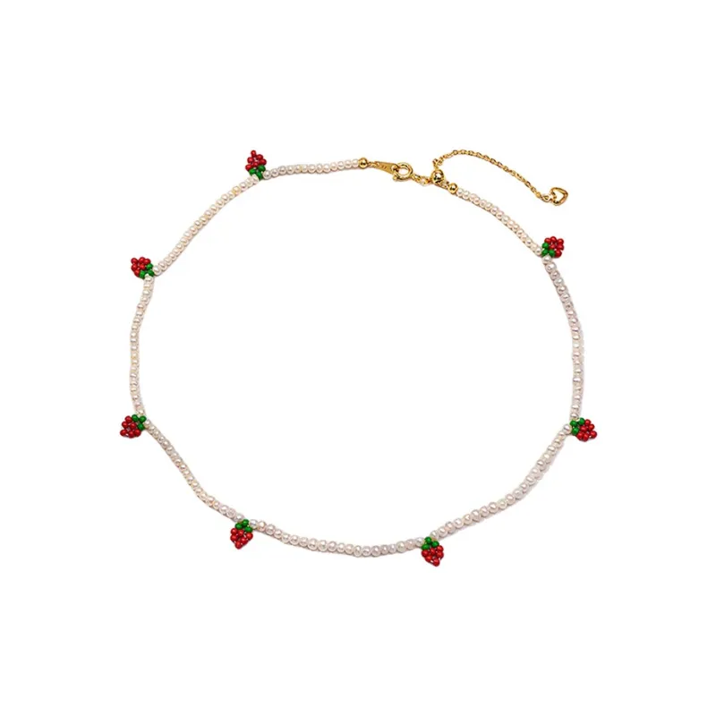 QLADY Pearl Necklaces Women's-0