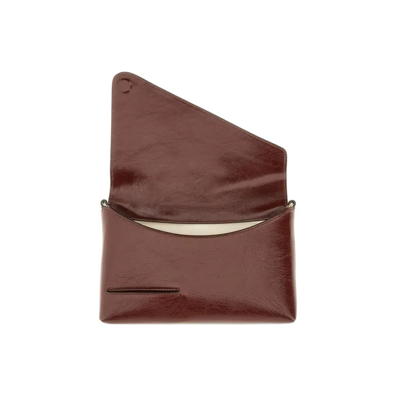 Wandler Calfskin Shoulder Bag Women's Bordeaux Red-4
