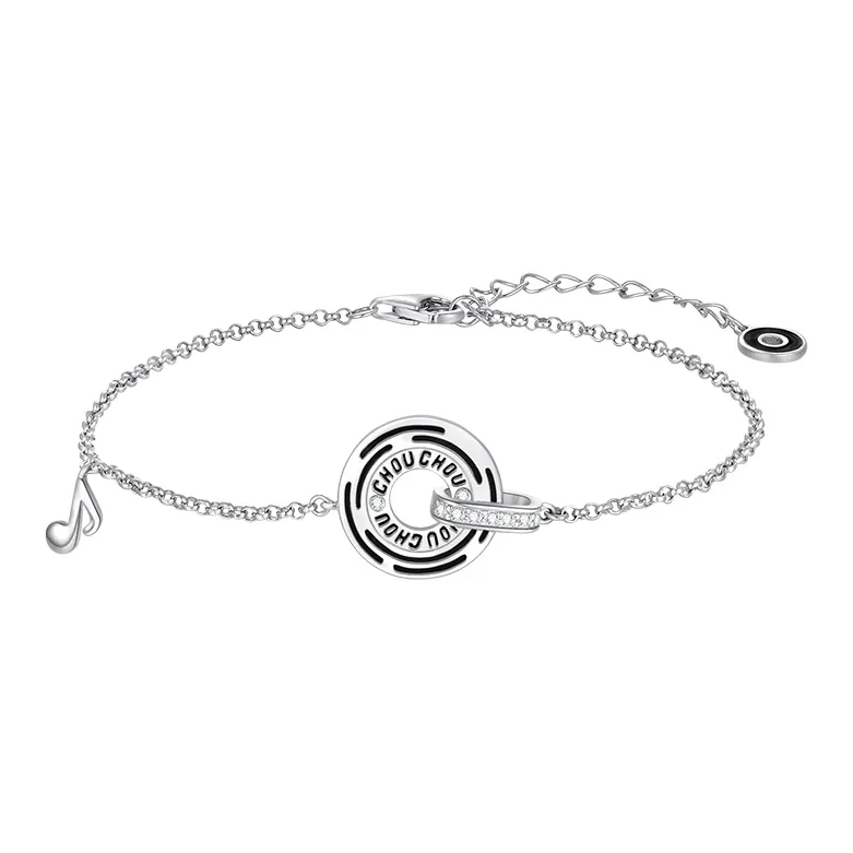CHOW TAI SENG S925 Silver Bracelets Unisex-3