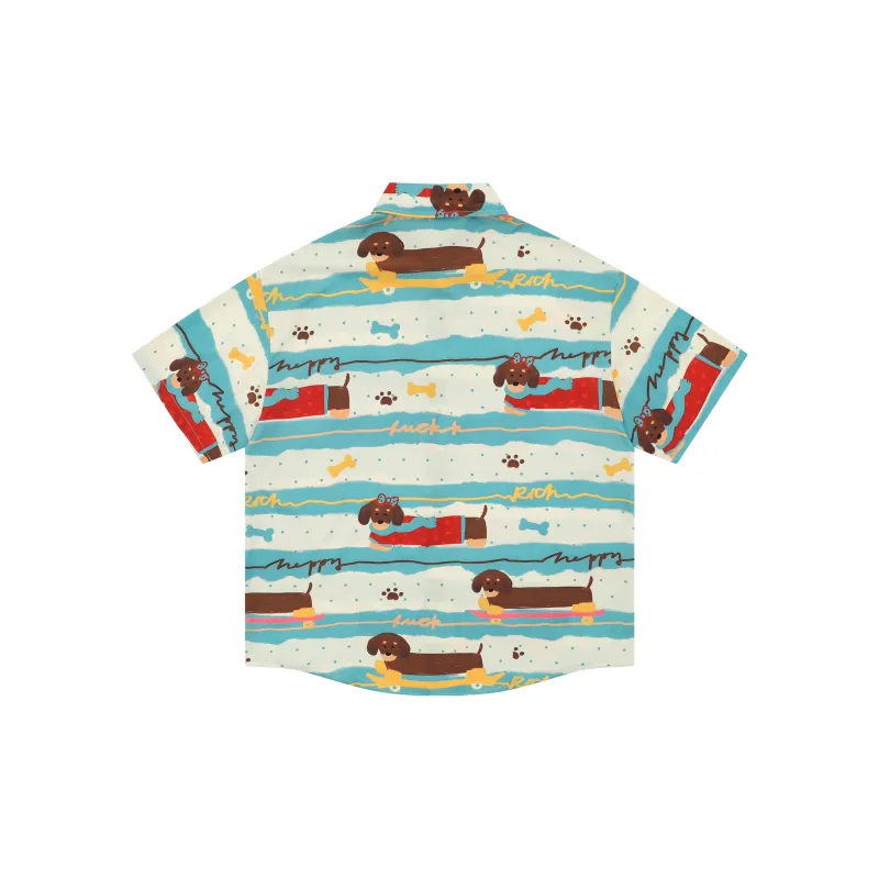BEAR UNION Shirt Unisex Light Blue-1