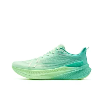 XTEP 2000km 3.0 Cushioning, Slip Resistant, And Abrasion Resistant Low Top Training Running Shoes Men's Elf Green Teal