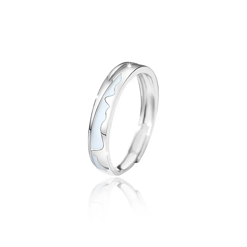 FOREVER MELODY 925 Sterling Silver Rings Unisex-0