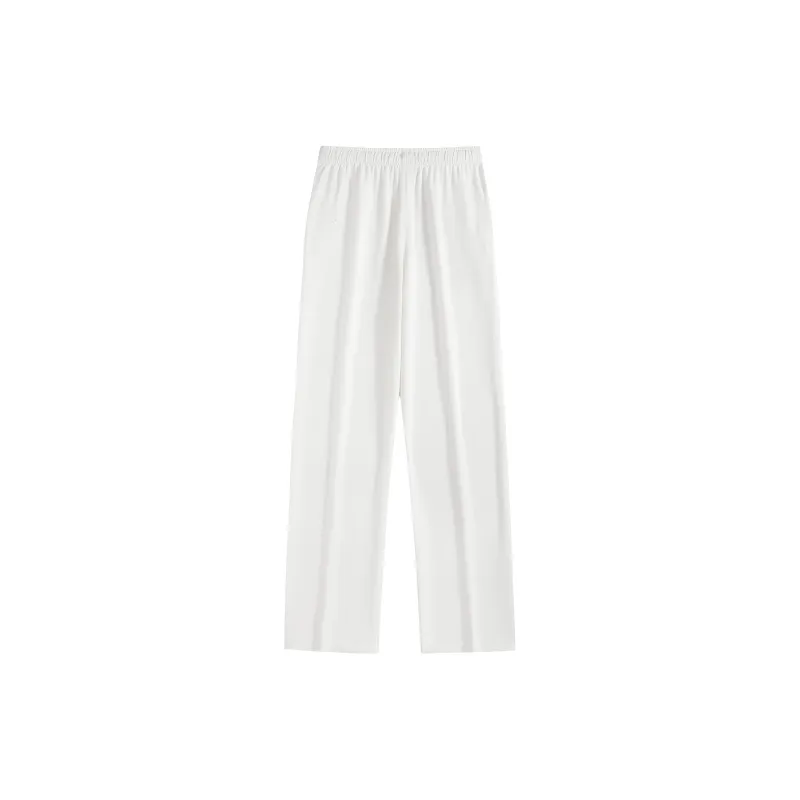 GWAF Classic Basic Solid Color Versatile Minimalist Style Drawstring Lace Up Casual Straight Fit Pants Unisex-10