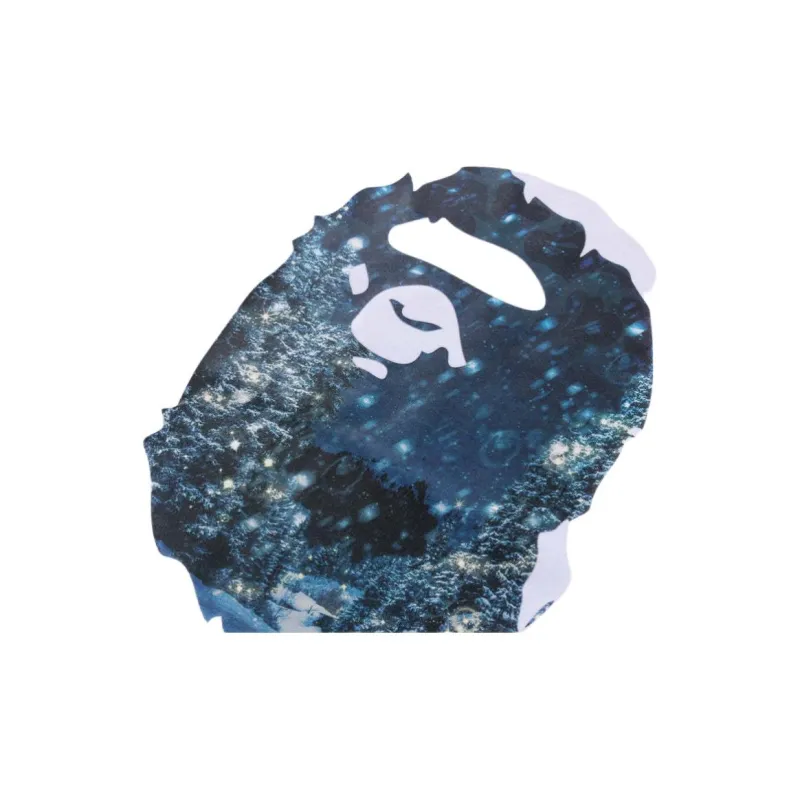 Bape Christmas Photo Ape Head Tee-2