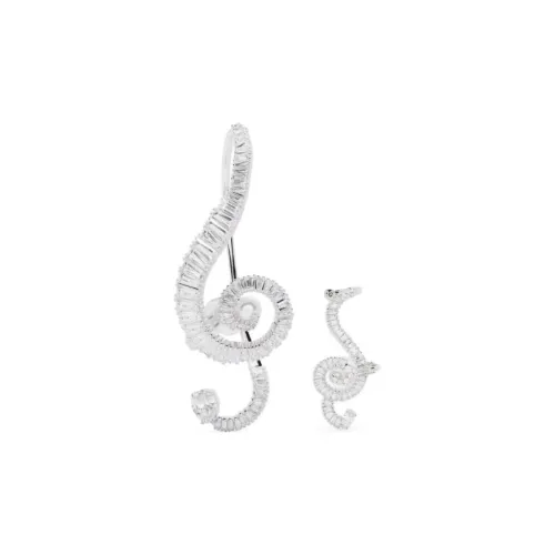 Swarovski Crystal embellished Clip Earrings