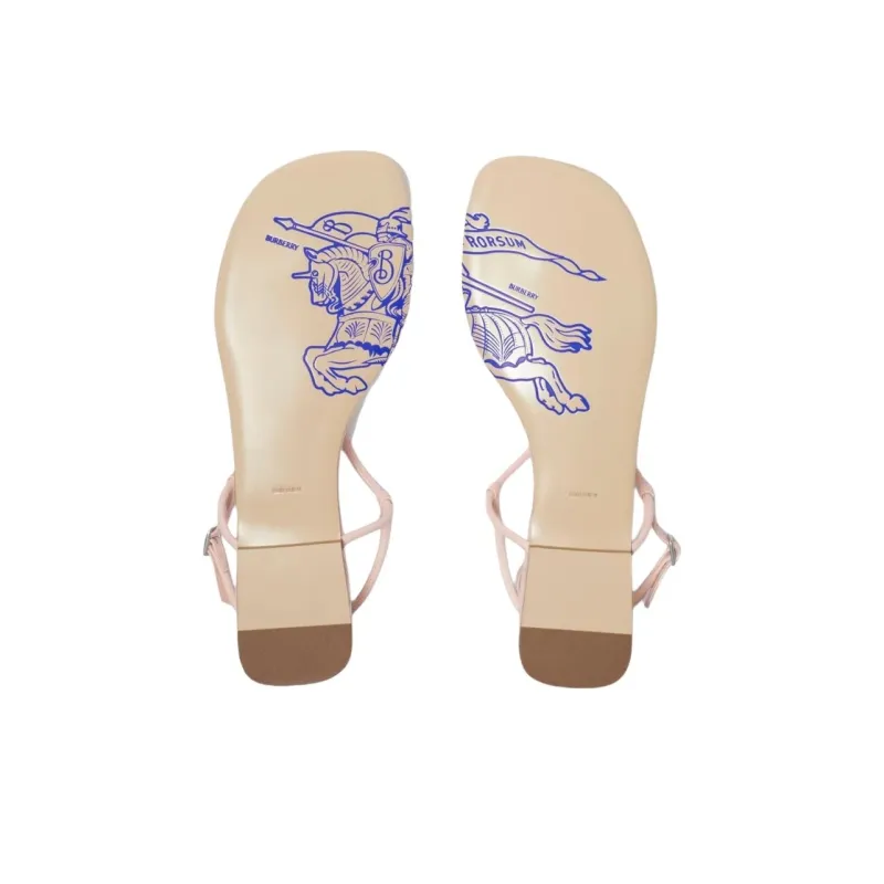 Burberry Ronda Strap Sandals Women's Pink-5