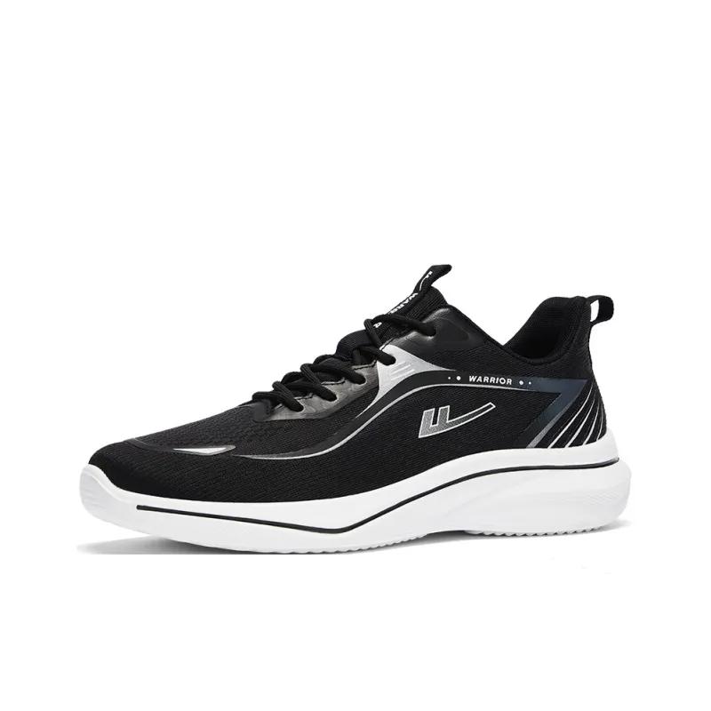 Warrior Low-Top Running Shoes Men's Black-1