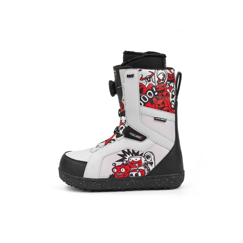SNOWBOARDS WS Single Snowboard Ski Boots Unisex-1