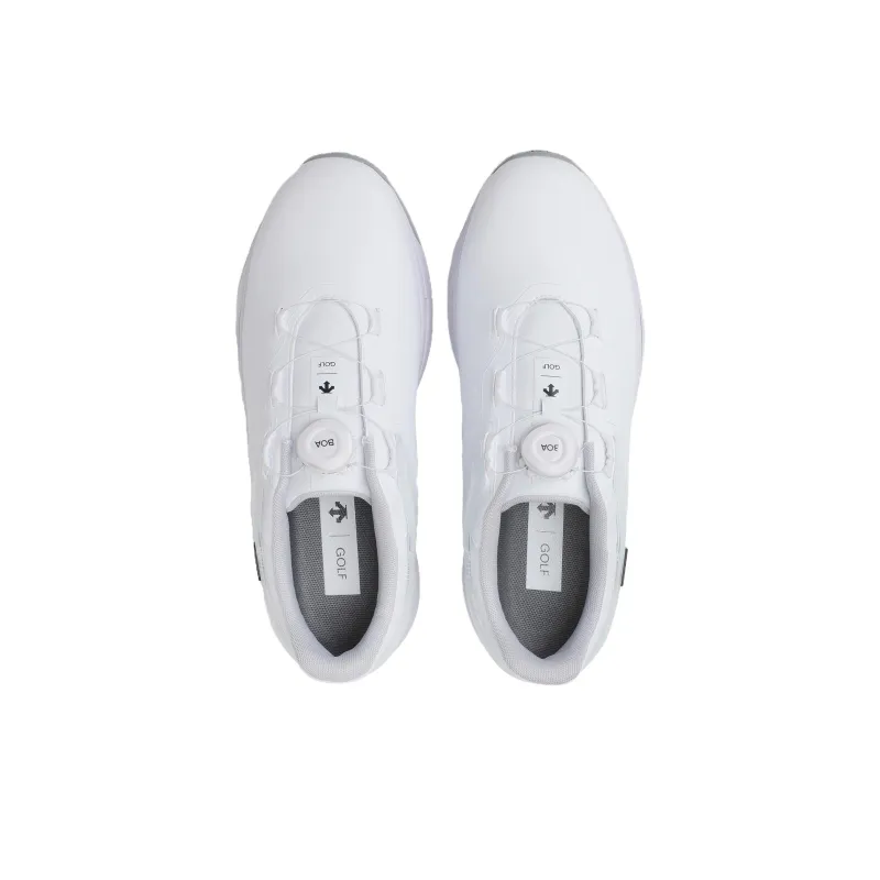 DESCENTE R90 Anti Slip Wear Resistant Low Top Golf Shoes Unisex White-3