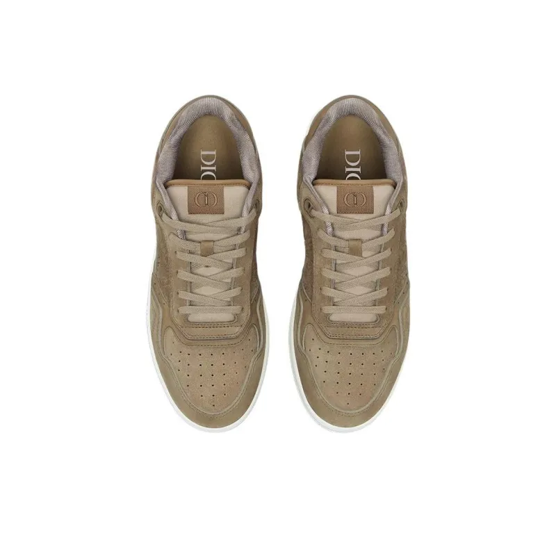 DIOR B27 Uptown Low Top Skateboard Shoes Unisex Umber-3