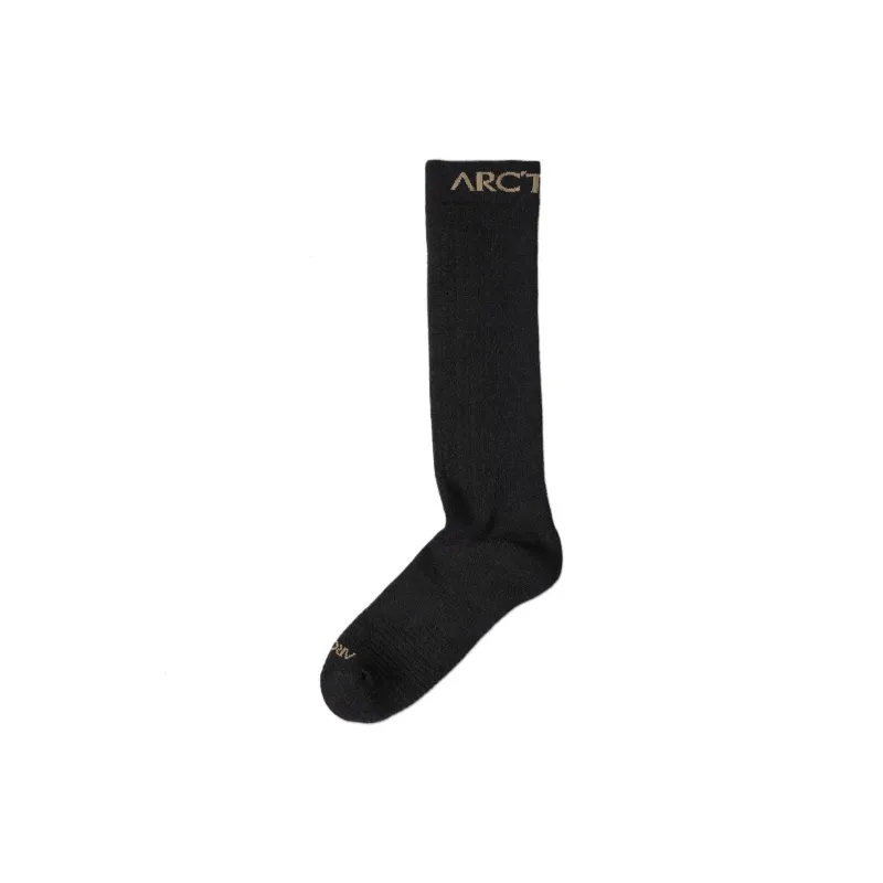 Arcteryx Ski Socks Unisex 1 Pack Black-0