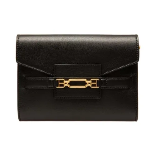 BALLY VISSI Grained Cow Leather Shoulder Bag Crossbody Bag Mini Women's Black