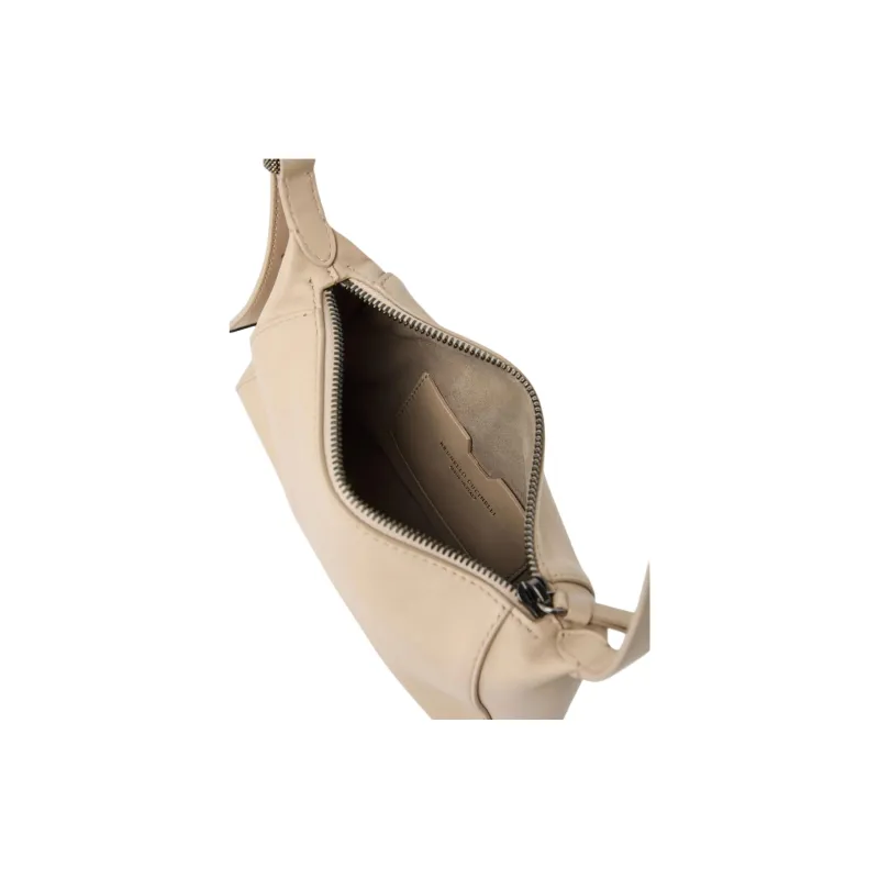 Brunello Cucinelli Logo debossed Shoulder Bag-3