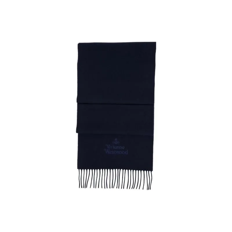 Vivienne Westwood Knit Scarves Women's Blue-1