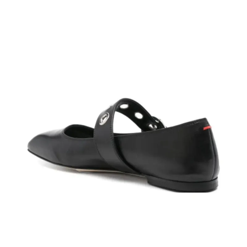 Aeyde Casual Single Shoes Women's Black-4