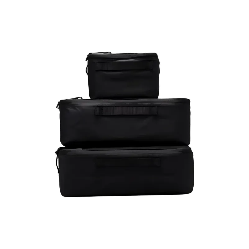 Lululemon Polyester Storage Box Combo Set Unisex Black-0