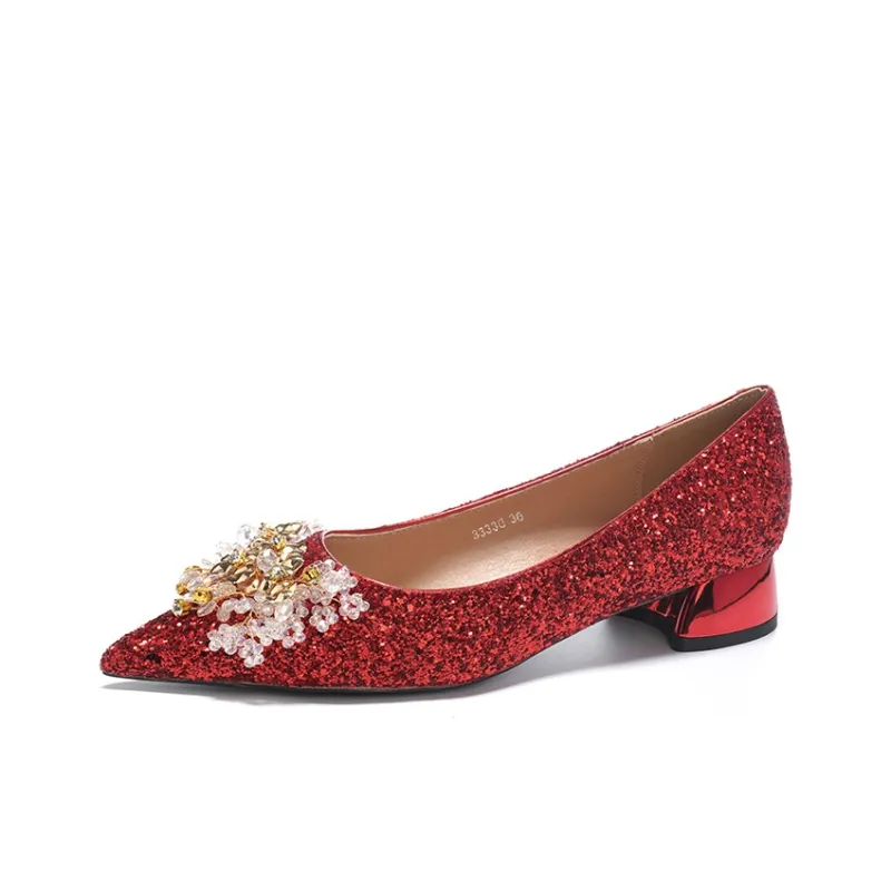 XIMO BULL Chunky Heel High Heels Women's-7