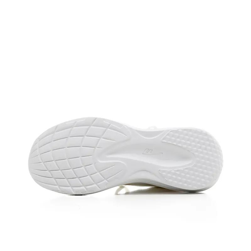 Warrior Breathable Lightweight Height Increasing Low Top Casual Training Long Distance Running Shoes Women's White Pink-4