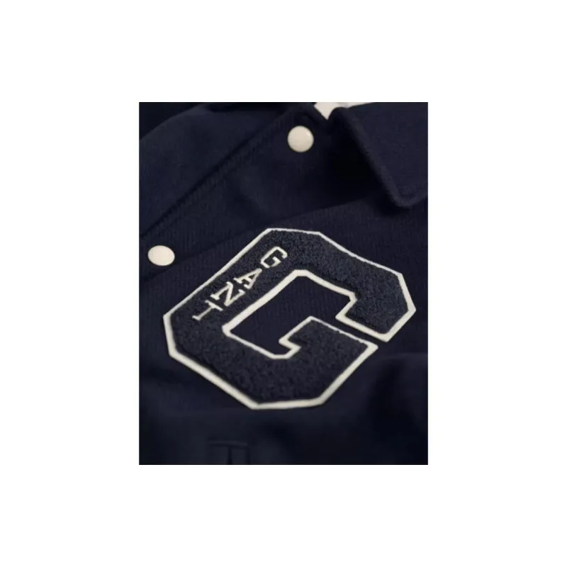 GANT Baseball Jerseys Men Night Blue-2