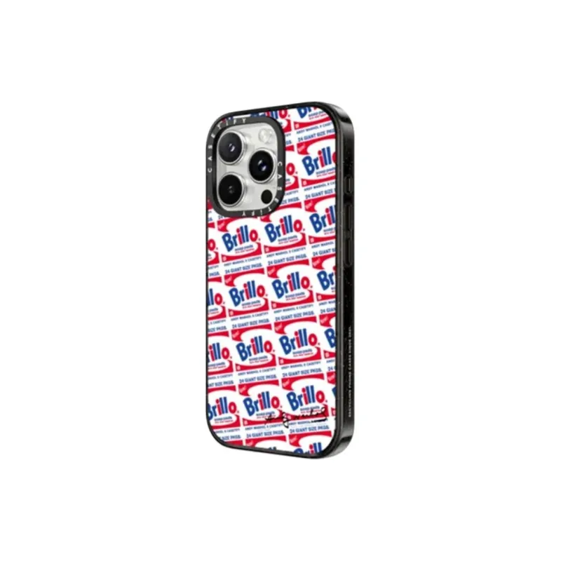 CASETIFY TPU+PC Material Brillo Sticker Phone Cases Compatible With IPhone Collection Artistic-1