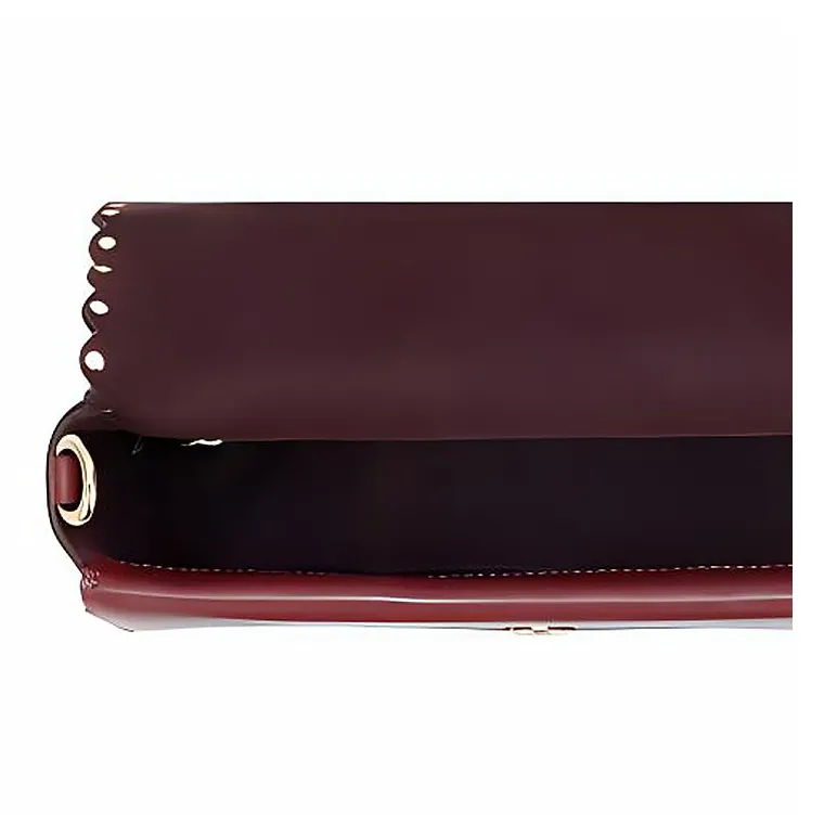 COACH Celia Cow Leather Handbag Shoulder Bag Crossbody Bag Medium Size Women's Cherry Red-3