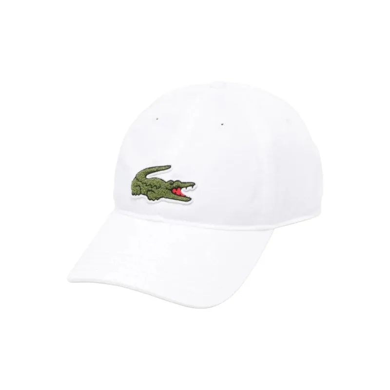 LACOSTE Crocodile patch Twill Cap-0