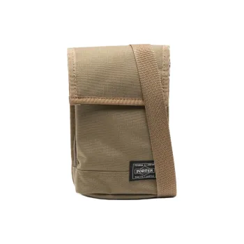 CDG PORTER Collaboration Nylon Shoulder Bag Crossbody Bag Men's Light Olive Green