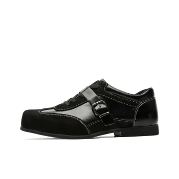 Fire Flying Fish Cushioned Slip Resistant Abrasion Resistant Low Top Casual Shoes Unisex Black