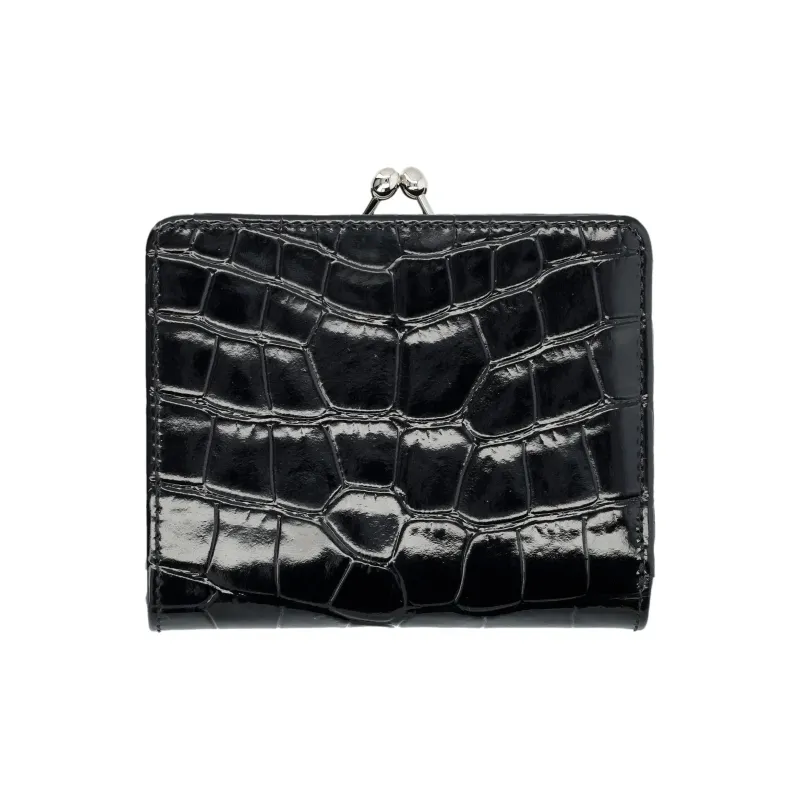 Vivienne Westwood Logo Plaque Embossed Bi Fold Wallet-1
