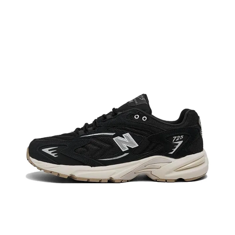 New Balance 725 Black Metallic Silver-1