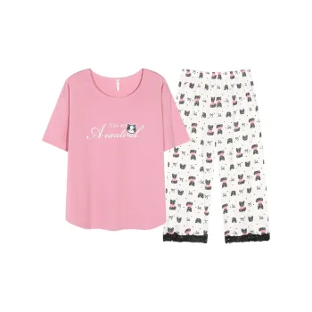 WANANNI Pajama Set Women's Pink