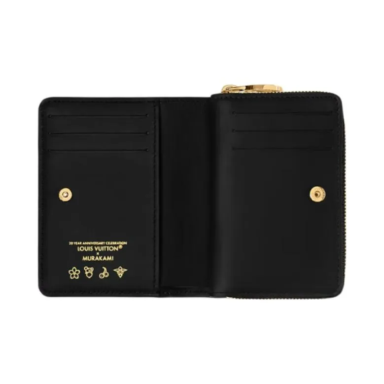 LOUIS VUITTON X Takashi Murakami Lou Wallet Black Multicolored-3