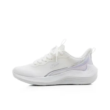 Warrior Durable Breathable Lightweight Low Top Casual Training Long Distance Running Shoes Women's White Purple