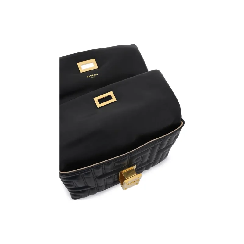 BALMAIN 1945 Soft Small Shoulder Bag-4