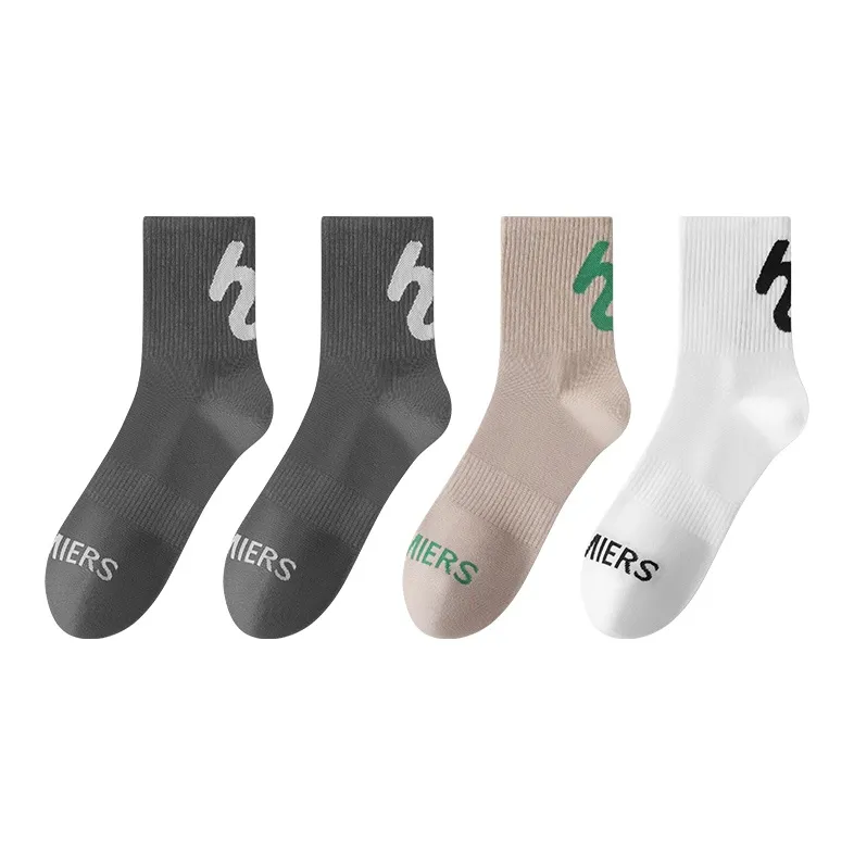 MIIOW Mid-Calf Socks Men's 4 Pack-10