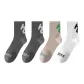 4-Pack (C-Khaki+White+Dark Gray 2)