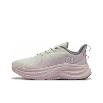 361° Non-slip Wear-resistant Shock Absorption Low-Top Sprint Running Shoes Women's Gray Purple