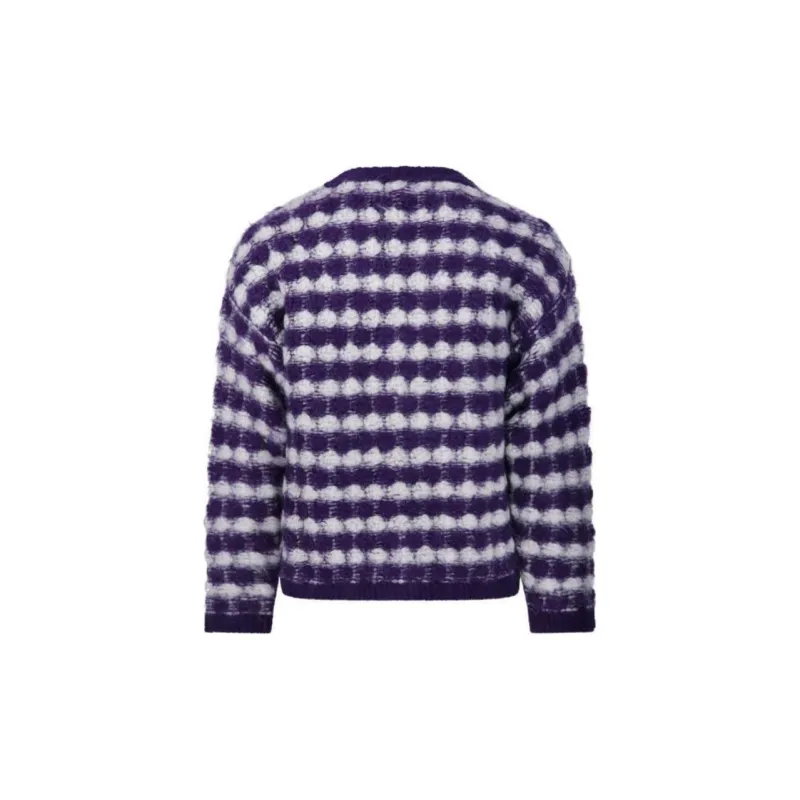 BONSAI STUDIO Patterned Intarsia knit Cardigan-1