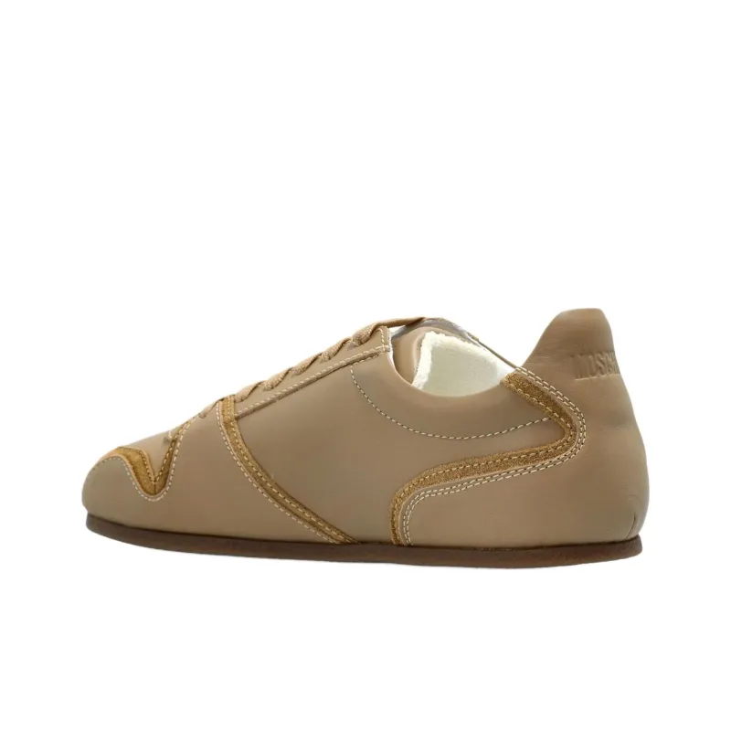MOSCHINO Round Toe Low Top Sneakers Women's-3