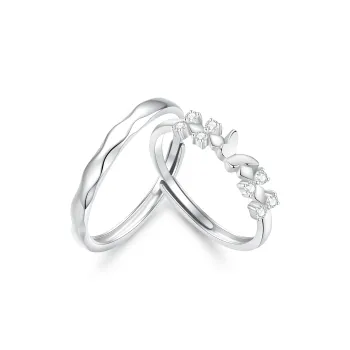Jodie&Kevin 925 Sterling Silver Rings Unisex